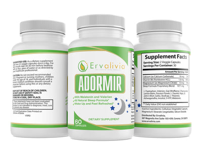 Adormir - Natural Sleep Aid Supplement - Ervalivia