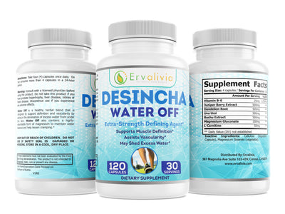 Desincha Natural Diuretic Supplement - Ervalivia
