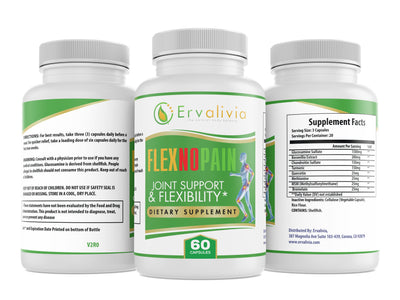 FlexNoPain - Joint Support and Flexibility Supplement - Ervalivia