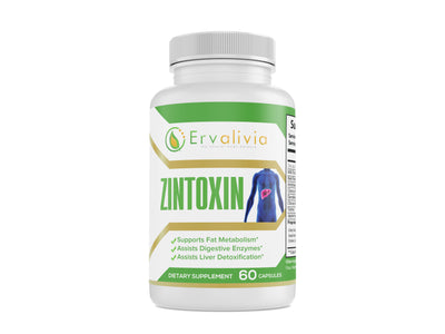 Zintoxin - Liver Cleanse and Detox Supplement - Ervalivia