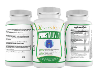 Prostalivia - Saw Palmetto Prostate Health Supplement for Men - Ervalivia