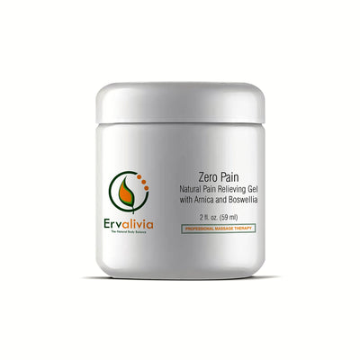 Zero Pain Natural Pain Relieving Gel with Arnica and Boswellia - Ervalivia
